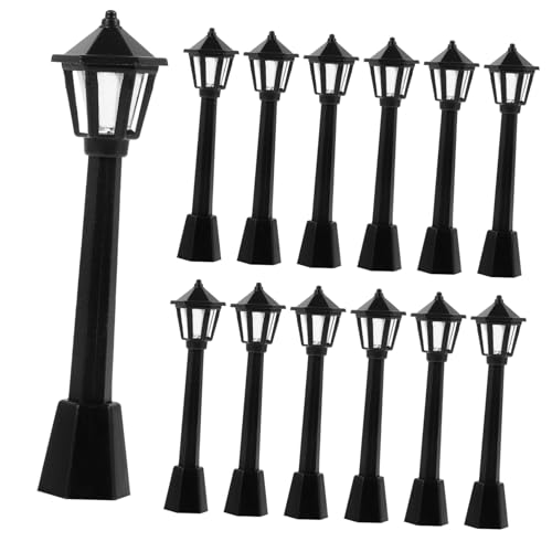 Holibanna 25 Stück Straßenlaternen Vintage Straßenlampen für Mikrolandschaften Puppenhäuser und Garten Deko Stabil aus Robustem für Kreative Bastelprojekte Holibanna 25 Stück Straßenlaternen Vintage Straßenlampen für Mikrolandschaften Puppenhäuser und Garten Deko Stabil aus Robustem für Kreative Bastelprojekte von Holibanna