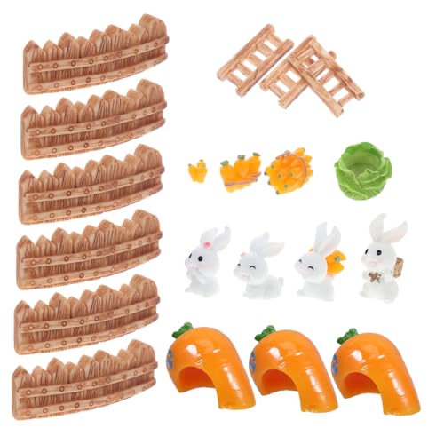 Holibanna 26 Stück Mikro-landschaftsverzierung Mini-hasenfigur Hasenfiguren Ornamente Kaninchen-miniaturfiguren Mooshasen- Mini-Kaninchen-skulptur Gartendekorationsfiguren Zweig Holibanna 26 Stück Mikro-landschaftsverzierung Mini-hasenfigur Hasenfiguren Ornamente Kaninchen-miniaturfiguren Mooshasen- Mini-Kaninchen-skulptur Gartendekorationsfiguren Zweig von Holibanna