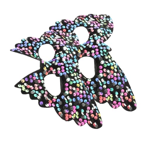 Holibanna 2St Pailletten-Schmetterlingsmaske Pailletten-Maske Halloween-Maske tierische Maske Kindermaske halloween masken fasching maske Partymaske für Frauen Maske für Maskerade-Party PVC Holibanna 2St Pailletten-Schmetterlingsmaske Pailletten-Maske Halloween-Maske tierische Maske Kindermaske halloween masken fasching maske Partymaske für Frauen Maske für Maskerade-Party PVC von Holibanna