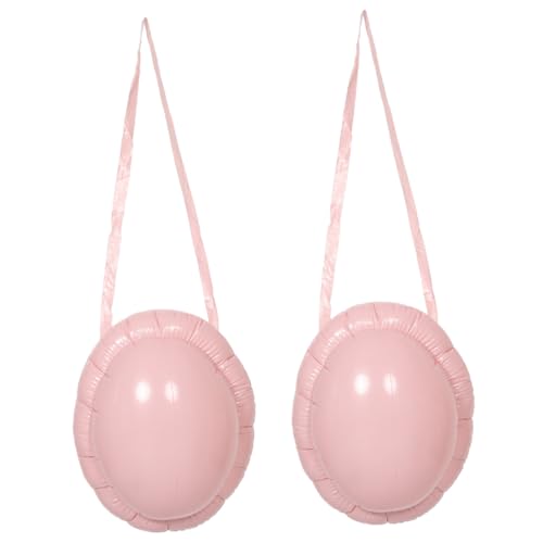 Holibanna 2Stücke Aufblasbarer Schwangerschaftsbauch Realistisches Cosplay Zubehör Für Halloween Partys Bauch Requisite Für Schwangere Bequeme Lebensechtes von Holibanna