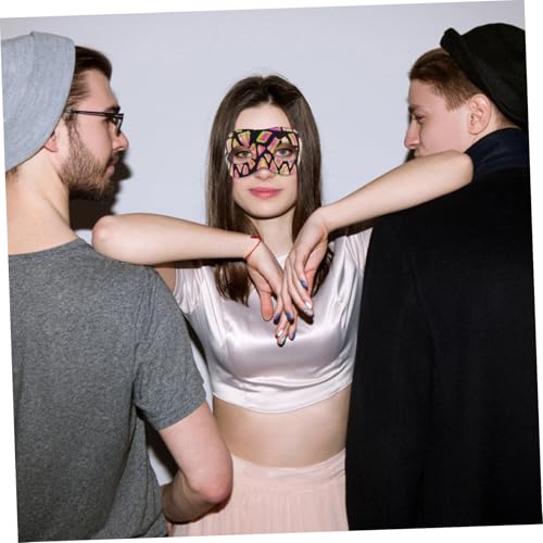 Holibanna 2Stücke Halbgesicht Maske Venezianische Augenmaske für Halloween Maskenball und Cosplay Verarbeitung für Damen und Mädchen Langlebiges Material Holibanna 2Stücke Halbgesicht Maske Venezianische Augenmaske für Halloween Maskenball und Cosplay Verarbeitung für Damen und Mädchen Langlebiges Material von Holibanna