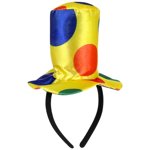 Holibanna 2st Clown partyhut Clown Kostüm Hut Verrückte Hüte Für Erwachsene Lustige Stirnbänder Stirnband von Holibanna