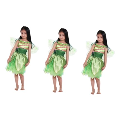 Holibanna 3 Stk ärmelloses Kleid für Mädchen halloween kostüm halloween costume festival kostüm Feenprinzessin Tutu Kostüm Outfits für Mädchen kleidung Cosplay-Kleid für Mädchen Feenkleid von Holibanna