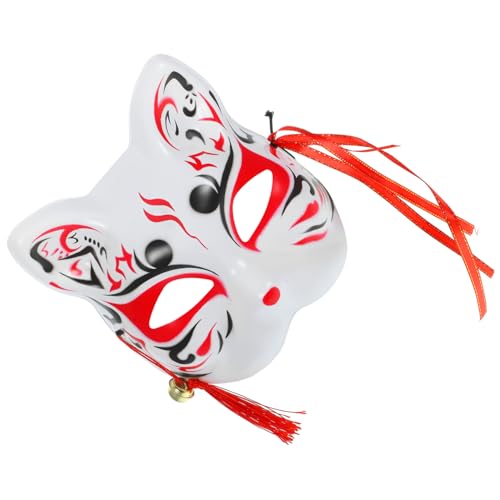 Holibanna 3 Stk Fuchs Maske Kleidung Festival-Füchse-Maske verstellbarer schultergurt brillenband verstellbar Maskerade-Maske Kimono Neuheitsmaske bemalte Maske empfindlich bilden Tier Mann von Holibanna