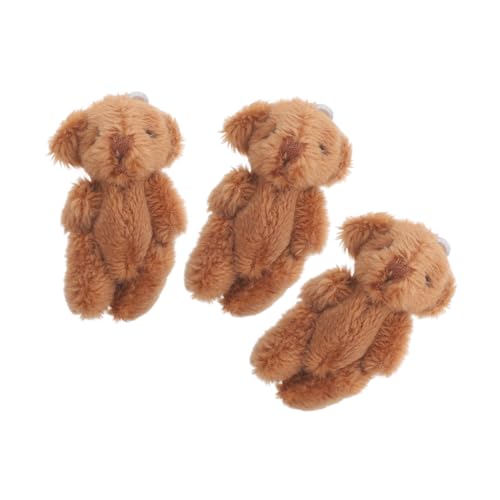 Holibanna 3 Stück Mini Plüschbär Dekorationen Cartoon Bärenfiguren für Puppenhaus und DIY Projekte für Garten und Partydeko Holibanna 3 Stück Mini Plüschbär Dekorationen Cartoon Bärenfiguren für Puppenhaus und DIY Projekte für Garten und Partydeko von Holibanna