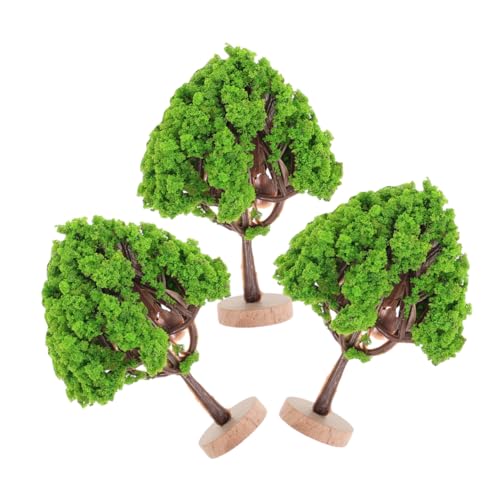 Holibanna 3 Stück Miniatur Baum Realistische Modellbäume mit Basis für Dioramen und für DIY Mikro Landschaften und Zuglandschaften Holibanna 3 Stück Miniatur Baum Realistische Modellbäume mit Basis für Dioramen und für DIY Mikro Landschaften und Zuglandschaften von Holibanna