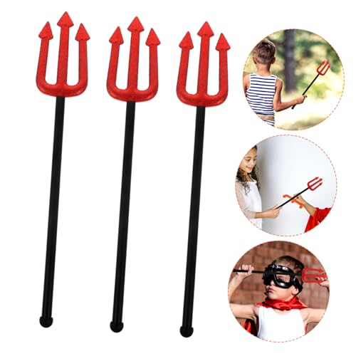 Holibanna 3 Stück Teiliges Halloween Teufel Dekoratives Cosplay Requisit mit Glattem Griff für Kostüm und Bühnenauftritte Geeignet für Karneval und Mottoparty Holibanna 3 Stück Teiliges Halloween Teufel Dekoratives Cosplay Requisit mit Glattem Griff für Kostüm und Bühnenauftritte Geeignet für Karneval und Mottoparty von Holibanna