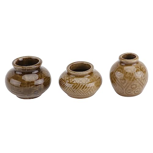 Holibanna 3er Satz Mini Glas Dekorationen Kleines Haus Szene Glas Accessoires Für Minihäuser Und Sammler Holibanna 3er Satz Mini Glas Dekorationen Kleines Haus Szene Glas Accessoires Für Minihäuser Und Sammler von Holibanna