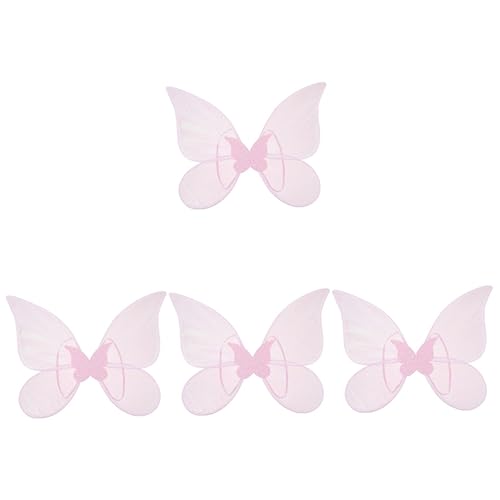 Holibanna 4 Stück Schneeflocken-Schmetterlingsflügel graceling gracy Schmetterlingsflügel für Mädchen Cosplay-Feenflügel Schmetterlingsflügel zum Anziehen Cosplay Schmetterlingsflügel klein von Holibanna