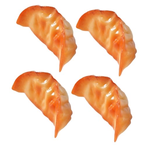 Holibanna 4 Stück Simulationsknödelmodell für künstlicher Knödel gefälscht lebensechte Essensrequisiten Essen realistisch Form Simulation Knödel Party-Requisite falscher Knödel PVC von Holibanna