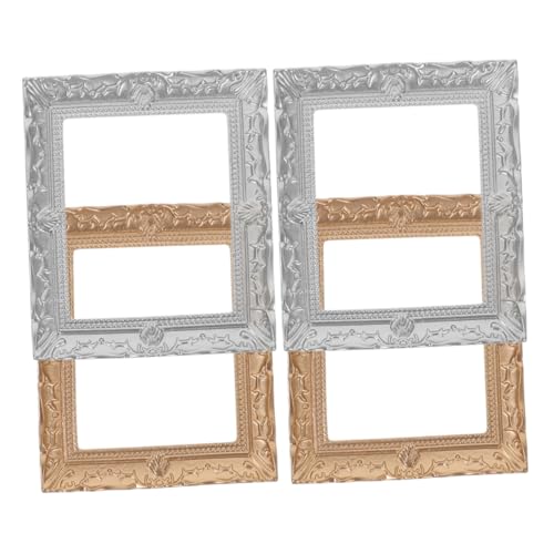 Holibanna 4 Stück Zubehör Für Puppenhäuser Vintage-minirahmen Winzige Rahmen Süße Bilderrahmen Miniatur Bilderrahmen Mini-fotorahmen-Modell Mini- -fotorahmenmodelle Kleine Fotorahmen Harz Holibanna 4 Stück Zubehör Für Puppenhäuser Vintage-minirahmen Winzige Rahmen Süße Bilderrahmen Miniatur Bilderrahmen Mini-fotorahmen-Modell Mini- -fotorahmenmodelle Kleine Fotorahmen Harz von Holibanna