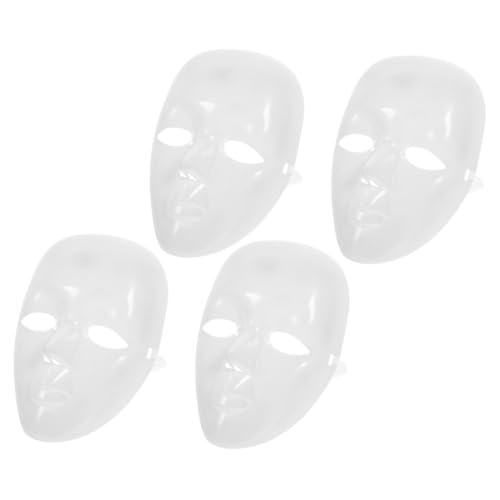 Holibanna Weißer Kunststoffrohling Für Halloween-maskenball Und Rollenspiele Holibanna Weißer Kunststoffrohling Für Halloween-maskenball Und Rollenspiele von Holibanna