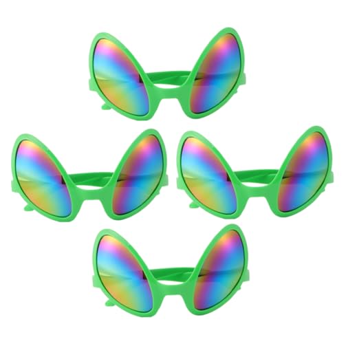 Holibanna 4 Stück lustige Brille Party Gläser Neuheit Festival funky Cosplay sonnenbrille Alien-Brille für Erwachsene dekorative Halloween-Brille lustige Alien-Brille Plastik Holibanna 4 Stück lustige Brille Party Gläser Neuheit Festival funky Cosplay sonnenbrille Alien-Brille für Erwachsene dekorative Halloween-Brille lustige Alien-Brille Plastik von Holibanna