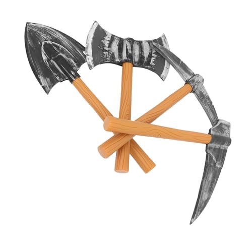 Holibanna 4 Stücke Zwerg Spitzhacke Schaufel Set Schaum Requisiten für Cosplay Halloween Bühne Leistung Holibanna 4 Stücke Zwerg Spitzhacke Schaufel Set Schaum Requisiten für Cosplay Halloween Bühne Leistung von Holibanna