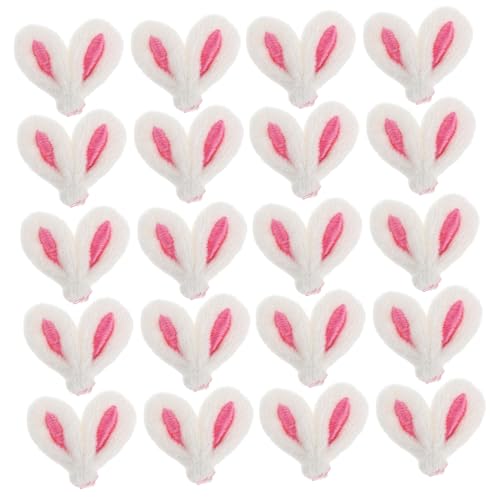Holibanna 40 Stück Teiliges Plüsch Hasenohren DIY Haarclip Zubehör für Handdekoration Niedliche Bunny Ohr Schmuckanhänger Vielseitiges Bastelset für Kreative Haarspangen Holibanna 40 Stück Teiliges Plüsch Hasenohren DIY Haarclip Zubehör für Handdekoration Niedliche Bunny Ohr Schmuckanhänger Vielseitiges Bastelset für Kreative Haarspangen von Holibanna