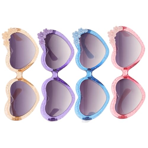 Holibanna 4Stücke Herz Sonnenbrille für Farbenfrohe Partybrillen mit Transparenten Linsen Accessoires für Kostümpartys Festivals Fotoshootings Holibanna 4Stücke Herz Sonnenbrille für Farbenfrohe Partybrillen mit Transparenten Linsen Accessoires für Kostümpartys Festivals Fotoshootings von Holibanna