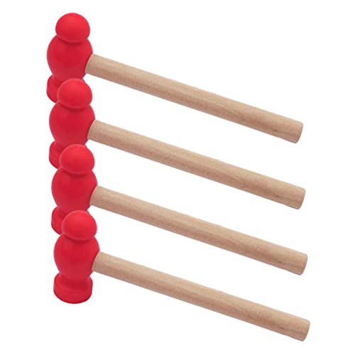 Holibanna 4Stücke Teiliges Hammerspielzeug Für Holzspielzeug Mit Robustem Design Für Simulation Von Reparaturarbeiten Für Jahren von Holibanna
