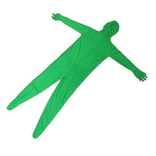 Holibanna 5 STK Unsichtbarkeitsumhang Skin-Anzug-kostüm Strumpfhose Aus Milchseide Unisex Greenman-Anzug Kostüm Für Erwachsene Grüner Hautanzug Chlor Bilden Kind Mantel von Holibanna