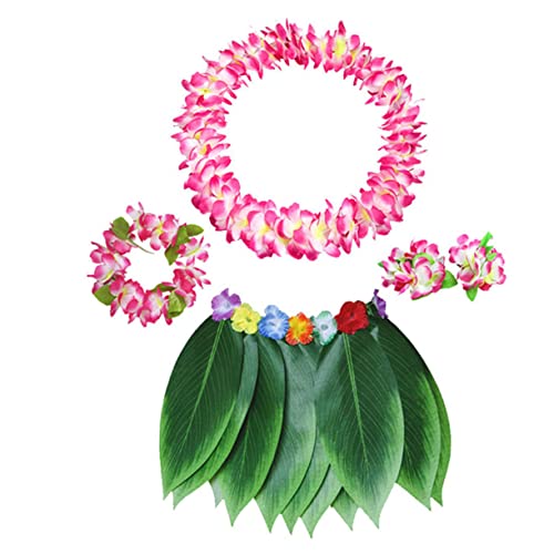 Holibanna 5stücke Teiliges Set Hawaiianisches Luau Kostüm Für Junge Mädchen Pinke Blumenkranz-rock Mit Armband Halskette Und Haarband Für Sommerfeiern Kostümpartys Und Strand-events Holibanna 5stücke Teiliges Set Hawaiianisches Luau Kostüm Für Junge Mädchen Pinke Blumenkranz-rock Mit Armband Halskette Und Haarband Für Sommerfeiern Kostümpartys Und Strand-events von Holibanna