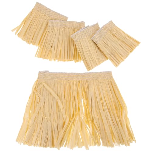 Holibanna 5 Stück Rafi-papierrock Sommer Kleid Mit Quasten Hula-rock Aus Gras Grasröcke Erwachsene Performance-kleid Kleid Mit Fransen Luau-outfit Luau-hula-rock Tropisch Stroh Bast Yellow Holibanna 5 Stück Rafi-papierrock Sommer Kleid Mit Quasten Hula-rock Aus Gras Grasröcke Erwachsene Performance-kleid Kleid Mit Fransen Luau-outfit Luau-hula-rock Tropisch Stroh Bast Yellow von Holibanna
