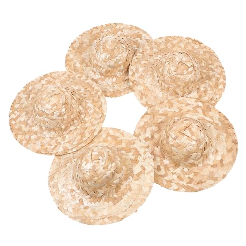 Holibanna 5 Stück Teiliges Kleine Handgewebte Strohhüte Filigrane DIY Puppenhut Dekorationen Vielseitig für Bastelprojekte Fotorequisiten und Partyaccessoires Geeignet Holibanna 5 Stück Teiliges Kleine Handgewebte Strohhüte Filigrane DIY Puppenhut Dekorationen Vielseitig für Bastelprojekte Fotorequisiten und Partyaccessoires Geeignet von Holibanna