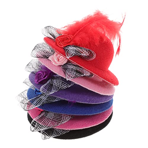 Holibanna 6 Stück Mini Prinzessinnen Haarschmuck Hut Für Teeparty Mädchenhüte Rosa Hexenhut Kostüm Kinderpuppe Kinderhüte Mädchenpartyhüte Ausgefallener Mädchenhut Modisches Holibanna 6 Stück Mini Prinzessinnen Haarschmuck Hut Für Teeparty Mädchenhüte Rosa Hexenhut Kostüm Kinderpuppe Kinderhüte Mädchenpartyhüte Ausgefallener Mädchenhut Modisches von Holibanna