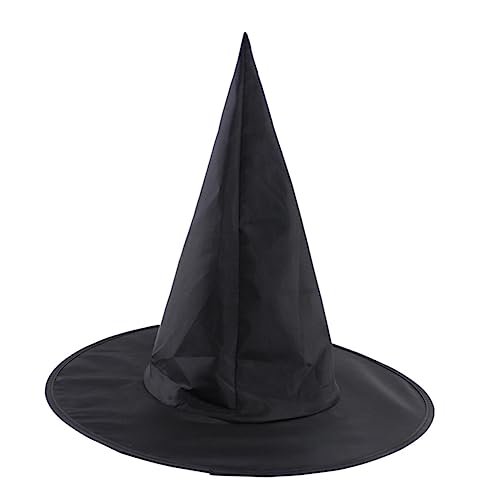 Holibanna 6 Stück Teiliges Halloween Zaubererhut Schwarzem Oxford Spitz Zulaufender Hexenhut für Kostüm Cosplay und Party Langlebig und Leicht für Halloween und Karneval von Holibanna