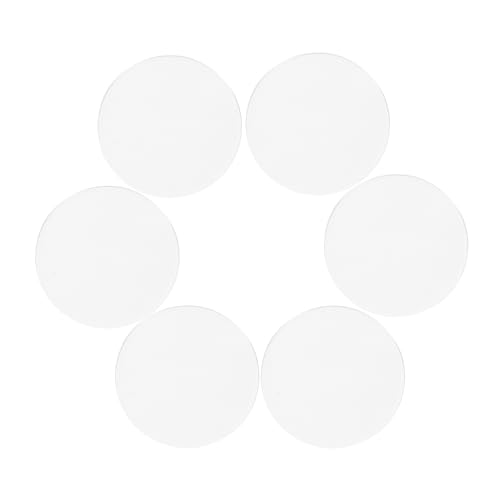 Holibanna 6 Stück Teiliges Transparente Doppelkonvexlinsen Leichte Optische Linsen für Physikunterricht Wissenschaftliche Experimente Kleine Vergrößernde Linsen Langlebige Acrylobjektive von Holibanna