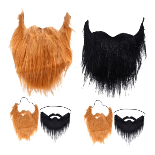 Holibanna 6-teiliger Falscher Für Männer: Halloween, Cosplay, Falscher, Schnurrbart – Bequemer, Realistischer Gesichtshaar-kostüm-accessoires Für Maskenball-kostümpartys Holibanna 6-teiliger Falscher Für Männer: Halloween, Cosplay, Falscher, Schnurrbart – Bequemer, Realistischer Gesichtshaar-kostüm-accessoires Für Maskenball-kostümpartys von Holibanna
