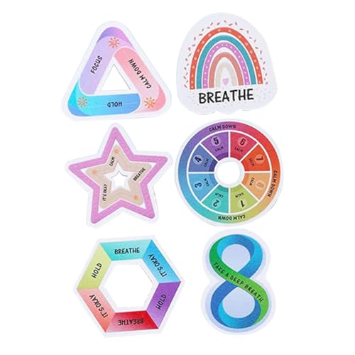 Holibanna 6stücke Bunte Sensory Aufkleber Beruhigende Strukturierte Sticker Für Stressabbau Und Entspannung Für Erwachsene Vielseitig Einsetzbar Für Partys Und Dekoration Holibanna 6stücke Bunte Sensory Aufkleber Beruhigende Strukturierte Sticker Für Stressabbau Und Entspannung Für Erwachsene Vielseitig Einsetzbar Für Partys Und Dekoration von Holibanna