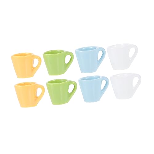 Holibanna 8 Stück Miniatur Kaffeetassen Teiliges Farbigen Japanischen Mini Mug Modellen für Puppenhaus Dekoration und Fotoszenen für Sammler und von Miniaturwelten Holibanna 8 Stück Miniatur Kaffeetassen Teiliges Farbigen Japanischen Mini Mug Modellen für Puppenhaus Dekoration und Fotoszenen für Sammler und von Miniaturwelten von Holibanna