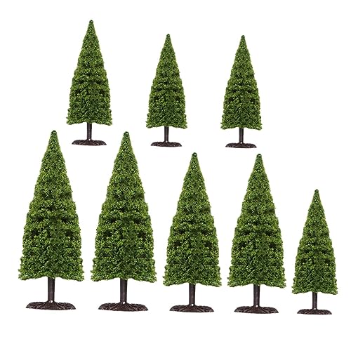 Holibanna 8 Stück Miniatur Modellbäume für Landschaftsprojekte DIY Bastelmaterial Täuschend Echte Nadelbäume Verschiedenen für Dioramen und Modelleisenbahnen Holibanna 8 Stück Miniatur Modellbäume für Landschaftsprojekte DIY Bastelmaterial Täuschend Echte Nadelbäume Verschiedenen für Dioramen und Modelleisenbahnen von Holibanna