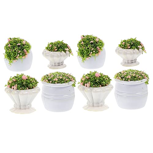 Holibanna 8 Stück Simuliertes Landschaftsblumenbett Fälschung Pflanzen Anlage dekorativ Blumenvase Dekoration Miniatur-Basismaterial Blumenmodell Tischminiaturen Plastik Holibanna 8 Stück Simuliertes Landschaftsblumenbett Fälschung Pflanzen Anlage dekorativ Blumenvase Dekoration Miniatur-Basismaterial Blumenmodell Tischminiaturen Plastik von Holibanna
