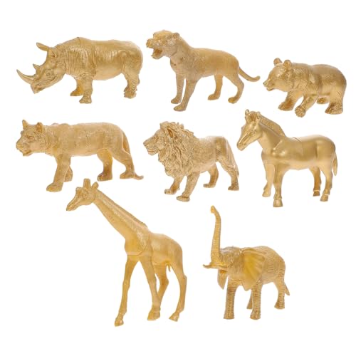 Holibanna 8 Stück Teiliges Tierfiguren Set Goldfarben Realistische Waldtiere Modell Niedliche Cartoon Dekoration Langlebige Kunsthandwerk Figuren für Wohn und Bürodekor Holibanna 8 Stück Teiliges Tierfiguren Set Goldfarben Realistische Waldtiere Modell Niedliche Cartoon Dekoration Langlebige Kunsthandwerk Figuren für Wohn und Bürodekor von Holibanna
