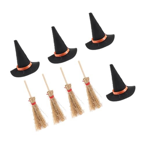 Holibanna 8Stücke Hexenhüte Und Mikro Landschaftsbesen Dekoration Für Puppenhäuser Halloween Basteln Und DIY Projekte Vielseitige Kleine Hüte Zur Individuellen Holibanna 8Stücke Hexenhüte Und Mikro Landschaftsbesen Dekoration Für Puppenhäuser Halloween Basteln Und DIY Projekte Vielseitige Kleine Hüte Zur Individuellen von Holibanna