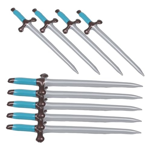Holibanna 9 Stück Teiliges Aufblasbares Piratenschwert aus Weichem Flexiblem PVC Leicht und Sicher für Piratenpartys Cosplay Geburtstag und Poolsommer Einfach zu Verstauen und Transportieren Holibanna 9 Stück Teiliges Aufblasbares Piratenschwert aus Weichem Flexiblem PVC Leicht und Sicher für Piratenpartys Cosplay Geburtstag und Poolsommer Einfach zu Verstauen und Transportieren von Holibanna