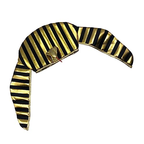 Holibanna Ägyptischer Herren Hut Maskerade Party Pharaonenhut für Erwachsene Kostüm Zubehör für Halloween und Events Holibanna Ägyptischer Herren Hut Maskerade Party Pharaonenhut für Erwachsene Kostüm Zubehör für Halloween und Events von Holibanna