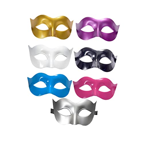 Holibanna Ballmaske Party maskerade auge Super Auge Männer Ball Gesichtsmaske Augenmaske für Männer Cosplay-Maske halbmaske halbgesichtsmaske Maskerade-Maske bilden Requisiten Mann Weiß von Holibanna
