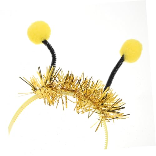 Holibanna Bienenkostüm Set für Mädchen mit Goldfarbenen Flügeln Zauberstab und Haarreif Kinderkostüm für Fasching Halloween und Kostümparty Verstellbar und Komfortabel Geschenk von Holibanna