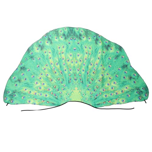 Holibanna Chiffon Pfauenumhang Für Damen Für Halloween Cosplay Und Bühnenauftritte Leichter Schalumhang Für Halloween Cosplay von Holibanna