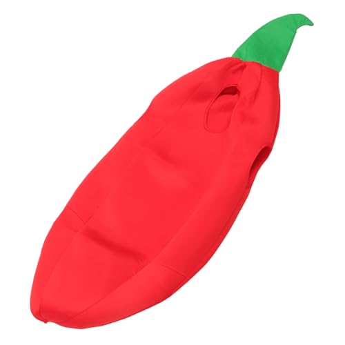 Holibanna Chili-Kleidung für Pfeffer-Cosplay-Kostüm Chili-Kostüm Pfefferkostüm Neuheit Kinderkostüm Chili-Pfeffer-Kleidung Cosplay-Dekorationen Cosplay-Party-Kostüm Stoff rot Holibanna Chili-Kleidung für Pfeffer-Cosplay-Kostüm Chili-Kostüm Pfefferkostüm Neuheit Kinderkostüm Chili-Pfeffer-Kleidung Cosplay-Dekorationen Cosplay-Party-Kostüm Stoff rot von Holibanna