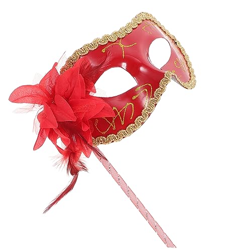 Holibanna Cosplay-Maske tragbare Maskerademaske Halloween-venezianische Party-Maskerade-Maske halloween masken halloweenmaske Kleider kleidung Abschlussball Stock Ledertasche bilden Fräulein von Holibanna