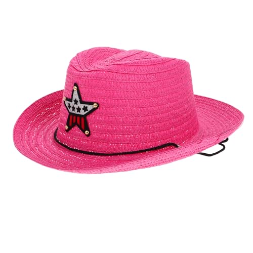 Holibanna Cowboyhut für Junge Mädchen mit Breiter Krempe Modischer Sonnenhut für Jungen und Mädchen für Outdoor-aktivitäten Reisen und Partys mit Fünfzackigem Sternen-design Leicht und Holibanna Cowboyhut für Junge Mädchen mit Breiter Krempe Modischer Sonnenhut für Jungen und Mädchen für Outdoor-aktivitäten Reisen und Partys mit Fünfzackigem Sternen-design Leicht und von Holibanna