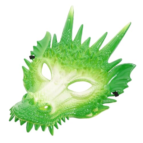 Holibanna Drachenkopfmaske Halloween-Maske Jahr der Drachenmaske Drachen Kostüm Maskerade Maske Männer gruselige maske halloween maske Cosplay Drachenkostüm Halloween-Requisite Plastik Green Holibanna Drachenkopfmaske Halloween-Maske Jahr der Drachenmaske Drachen Kostüm Maskerade Maske Männer gruselige maske halloween maske Cosplay Drachenkostüm Halloween-Requisite Plastik Green von Holibanna