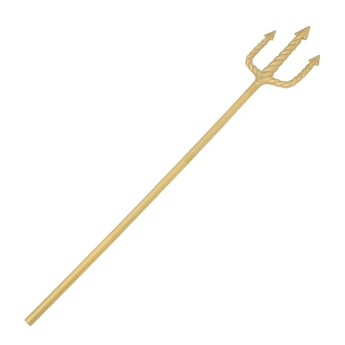 Holibanna Halloween Teufelsforke Prop Goldene Dreizack Handwerkskunst Für Kostüm Cosplay Und Dekoration Für Halloween-feiern Und Rollenspiele Holibanna Halloween Teufelsforke Prop Goldene Dreizack Handwerkskunst Für Kostüm Cosplay Und Dekoration Für Halloween-feiern Und Rollenspiele von Holibanna