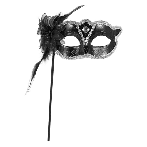 Holibanna Weibliche Maskerade Handheld Party Maske Für Frauen Mardi Gras Zubehör Bühne Requisiten von Holibanna