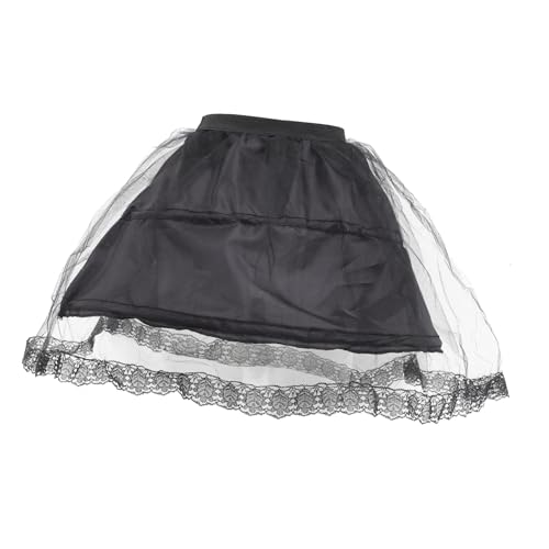 Holibanna Fischgräten-Futter rock women clothes damenbekleidung costumes for kurze kleider dress underwear Frauen Petticoat Unterwäsche Kleid Petticoat Unterwäsche Nylon Black von Holibanna