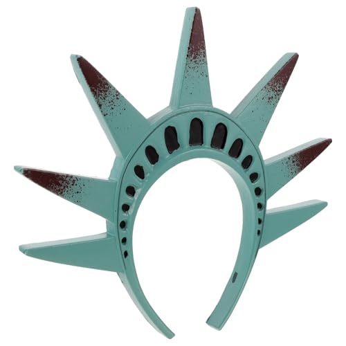 Holibanna Freiheitsstatue Kostüm Haarreif Für Damen Verstellbares Stirnband Mit Fackel-design Für Halloween Kostümpartys Und Patriotische Anlässe Ergänzung Für Jedes Kostüm Holibanna Freiheitsstatue Kostüm Haarreif Für Damen Verstellbares Stirnband Mit Fackel-design Für Halloween Kostümpartys Und Patriotische Anlässe Ergänzung Für Jedes Kostüm von Holibanna