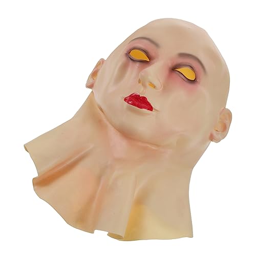 Holibanna Glatze Schönheit Gesichtsbedeckung Halloween Maskerade Maske Performance Glatze Frauenmaske Holibanna Glatze Schönheit Gesichtsbedeckung Halloween Maskerade Maske Performance Glatze Frauenmaske von Holibanna