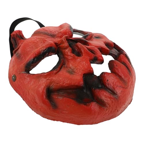 Holibanna Gruselige Kürbismaske für Erwachsene und Komfortabel zu Tragen Vielseitiges Halloween-kostümzubehör Auffälliges für Party Karneval Cosplay und Horror-events von Holibanna